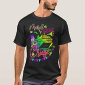 T-shirt Mardi Gras Cruise Cruise Mask Cruise Party (Devant)