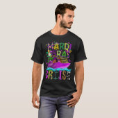 T-shirt Mardi Gras Cruise Cruise Mask Cruise Party (Devant entier)