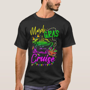 T-shirt Mardi Gras Cruise Cruise Mask Cruise Party