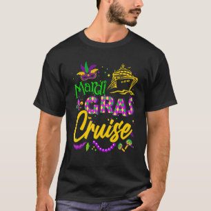 T-shirt Mardi Gras Cruise Cruise Mask Cruise Party