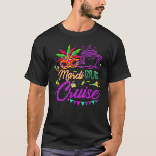 T-shirt Mardi Gras Cruise Cruise Mask Cruise Party