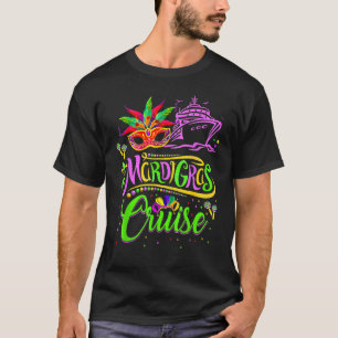T-shirt Mardi Gras Cruise Cruise Mask Cruise Ship New Or