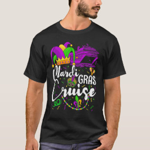 T-shirt Mardi Gras Cruise Cruise Mask Funny Mardi Gras C
