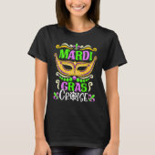T-shirt Mardi Gras Cruise Mask Matching Group Family Vacat (Devant)