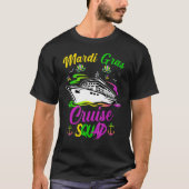 T-shirt Mardi Gras Cruise Squad 2023 Matching Group (Devant)