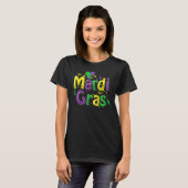 T-shirt Mardi Gras  Cute Carnival Fat Tuesday Funny Gift (Devant entier)