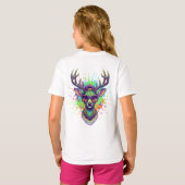 T-shirt Mardi Gras Deer PNG  (Dos entier)