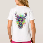 T-shirt Mardi Gras Deer PNG  (Dos)