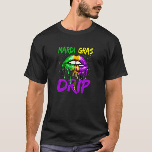 T-shirt Mardi Gras Dude Mardi Gras Drip