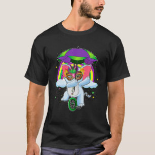 T-shirt Mardi Gras Eléphant Décoration Perle Shenanigans C