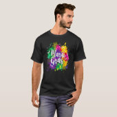 T-shirt Mardi Gras Festival Jester perles Casquettes Masqu (Devant entier)