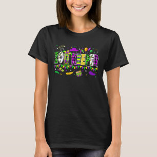 T-shirt Mardi Gras Festival Party Zoo Keeper Femmes Hommes