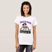 T-shirt Mardi Gras Flash pour perles Bourbon St (Devant entier)