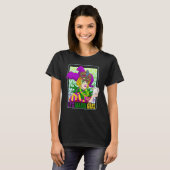 T-shirt Mardi Gras Fleur De Lis Mardi Gras Carnival Jester (Devant entier)