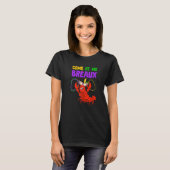 T-shirt Mardi Gras Funny Come At Me Breaux Crawfish Jester (Devant entier)