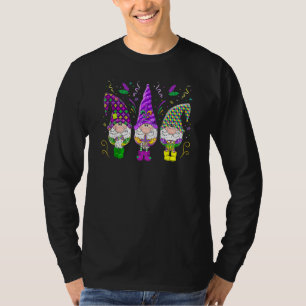 T-shirt Mardi Gras Gnomes Drôle Jester Casquette Gnomes Ho