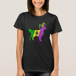 T-shirt Mardi Gras Golden Retriever Chien Mardi Gras H