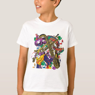 T-shirt Mardi Gras JAZZY