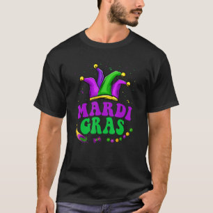 T-shirt Mardi Gras Jester Casquette Party Hommes Carnaval