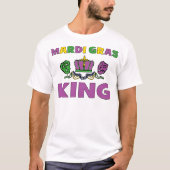 T-shirt Mardi Gras King (Devant)