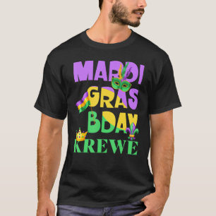 T-shirt Mardi Gras Krewe Mardi Gras perles Mardi Gras