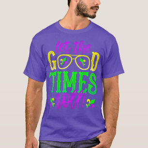 T-shirt Mardi Gras Laisser Le Bon Temps Rouler Fleur De Li