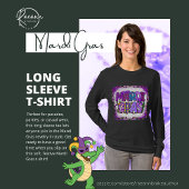 T-shirt Mardi Gras Long Manches