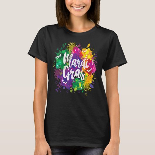 T-shirt Mardi Gras Long Manches Artisan Gras Mardi Hommes (Devant)
