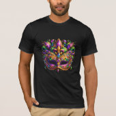 T-shirt Mardi Gras Mask  (Devant)
