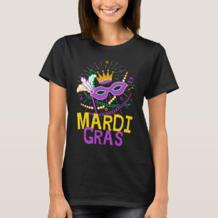 T-shirt Mardi Gras Masquerade Mardi Parade Costume Mens &