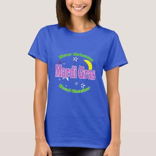 T-Shirt Mardi Gras Meter Beads (Devant)