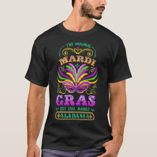 T-shirt Mardi Gras Mobile Original 1703