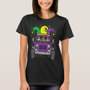 T-shirt Mardi Gras Monster Camion Jester Carlin Carnival C