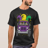 T-shirt Mardi Gras Monster Camion Jester Carlin Carnival C (Devant)