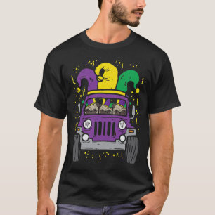 T-shirt Mardi Gras Monster Camion Jester Carlin Carnival C