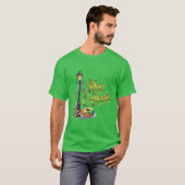 T-shirt Mardi Gras New Orleans illustration (Devant entier)
