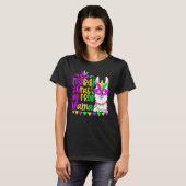 T-shirt Mardi Gras No Prob Llama Alpaca Funny Carnival Cos (Devant entier)