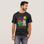 T-shirt Mardi Gras No Prob Llama Alpaca Funny Carnival Cos (Devant entier)