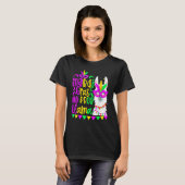 T-shirt Mardi Gras No Prob Llama Alpaca Funny Carnival Cos (Devant entier)