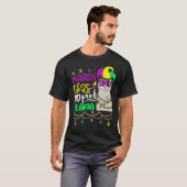 T-shirt Mardi Gras No Prob Llama Alpaca Funny Carnival Cos (Devant entier)
