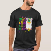T-shirt Mardi Gras No Prob Llama Funny Mardi Gras Carnival (Devant)