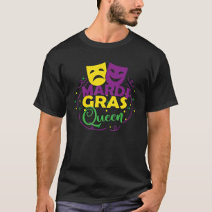 T-shirt Mardi Gras Pajamas Mardi Gras Reine Femmes de la C