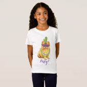 T-Shirt Mardi Gras Pomeranian (Devant entier)
