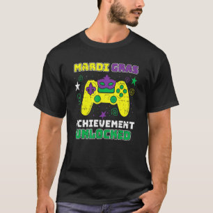 T-shirt Mardi Gras Réalisation Déverrouillé Contrôle du je