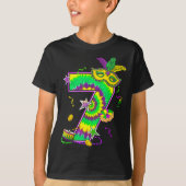 T-shirt Mardi Gras Six Seven 6 7 Matching Costume Couple M (Devant)