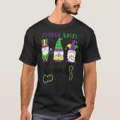 T-shirt Mardi Gras Squad Gnomes Jester Casquettes Gnomes H (Devant)
