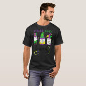 T-shirt Mardi Gras Squad Gnomes Jester Casquettes Gnomes H (Devant entier)