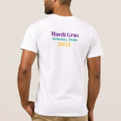 T-shirt Mardi Gras Sun, Galveston, Texas (Dos)