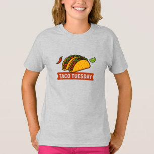 T-shirt Mardi Gras Tacos Fiesta Splash