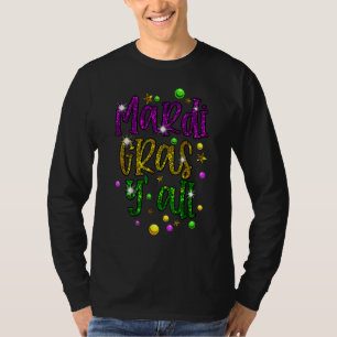 T-shirt Mardi Gras Yall Funny Vinatage Nouvelle-Orléans Pa